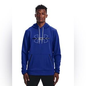 Under Armour Men's Royal Blue Armour Hoodie